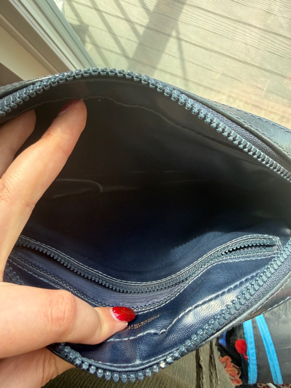 Celine navy monogram vintage crossbody - Picture 5 of 8